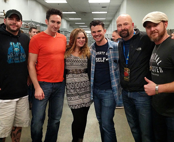 Spirit Medium Tiffany Rice with the Ghost Hunters and Ghost Facers crew at Rhode Island Comic Con.