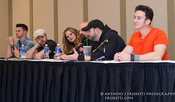 Spirit Medium Tiffany Rice moderating the Ghost Hunters and Ghost Facers panel at Rhode Island Comic Con.